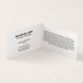 Reparator met moersleutel | Magnetrontoestel Visitekaartje (Binnen)