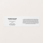 Reparator met moersleutel | Magnetrontoestel Visitekaartje (Binnenkant ongevouwen)