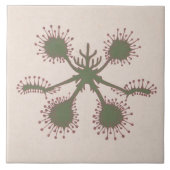 Repareer  Floral Print Tile Tegeltje (Voorkant)