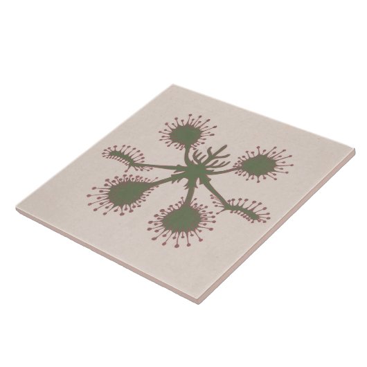 Repareer  Floral Print Tile Tegeltje (Zijkant)