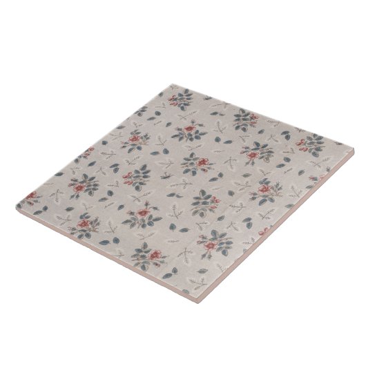 Repareer  Floral Print Tile Tegeltje (Zijkant)