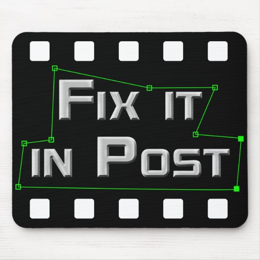 Repareer het in Post VFX Muismat (Voorkant)