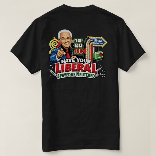 Repareer je Liberalen T-shirt (Design achterkant)
