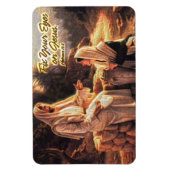 Repareer je ogen op Jesus 1 Premium magneet (Verticaal)