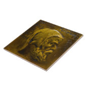 Repareer nederlandse franse franse frank ter verli tegeltje (Zijkant)