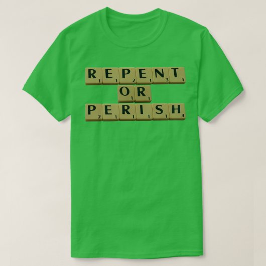Repareer of Perish T-shirt (Design voorkant)