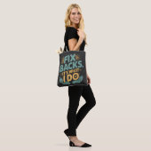 Repareer Ruggen Het Is Wat Ik Doe Chiropractor Cit Tote Bag (Op model)