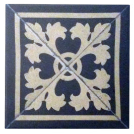 Repareer Victoriaans tegel Blauw en Witte delft te Tegeltje