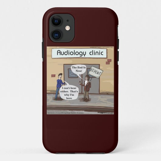 Repareert voor de audiovisuele sector Funny iPhone Case-Mate iPhone Case (Achterkant)