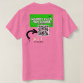 Repareren in Post T-Shirt | Filmmaker Humor T-Shir (Design achterkant)