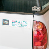 REPAREREN ONZE GENEN & FORCE bumpersticker (Op Truck)