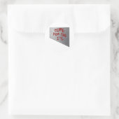 Repareren voor de 1 procent ronde sticker (Tas)