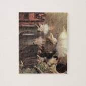 Repatriëring van het werkgebied door Edgar Degas Legpuzzel (Verticaal)