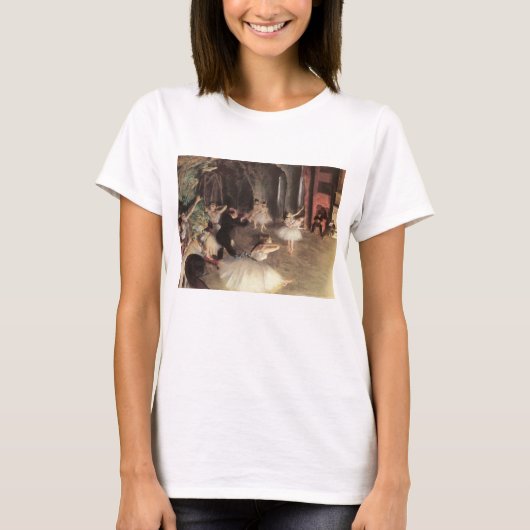 Repatriëring van het werkgebied door Edgar Degas T-shirt (Voorkant)