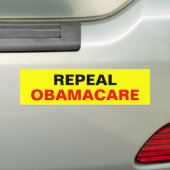 Repeal Obamacare Bumpersticker (Op auto)