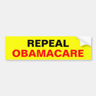 Repeal Obamacare Bumpersticker