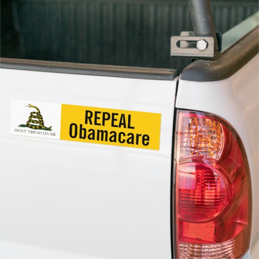 Repeal Obamacare Bumpersticker (Op Truck)