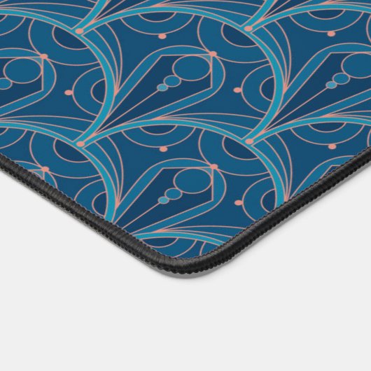 Repeating geometric Art Deco pattern Bureaumat (Hoek)