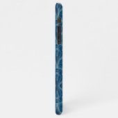 Repeating geometric Art Deco pattern iPhone Hoesje (Linkerkant)