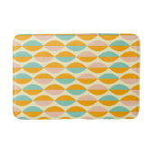 Repeating geometric pattern in beige background badmat (Voorkant)