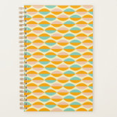 Repeating geometric pattern in beige background planner (Voorkant)