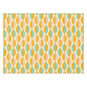 Repeating geometric pattern in beige background tafelkleed (Voorkant (Horizontaal))