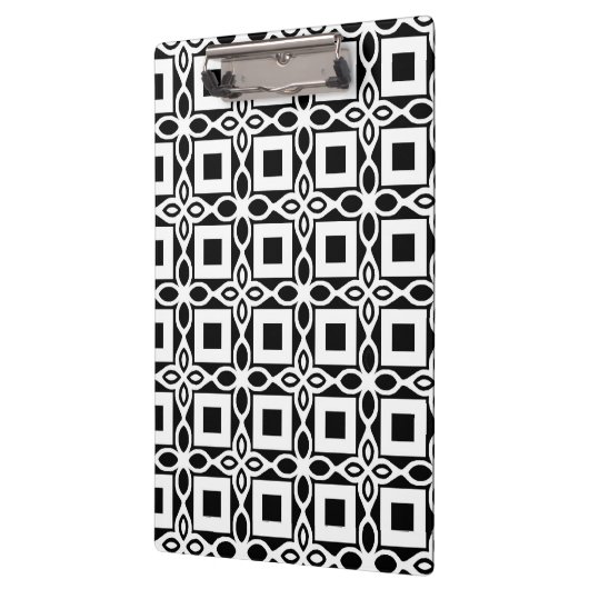 Repeating GEOMETRIC PATTERN in black and white Klembord (Links)