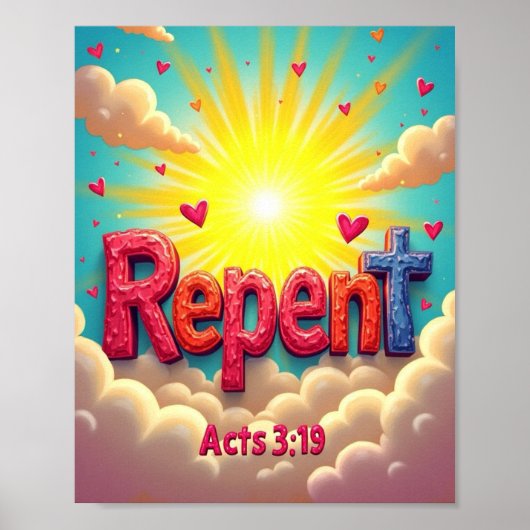 Repent Poster (Voorkant)