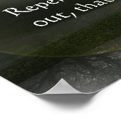 Repent Poster (Hoek)