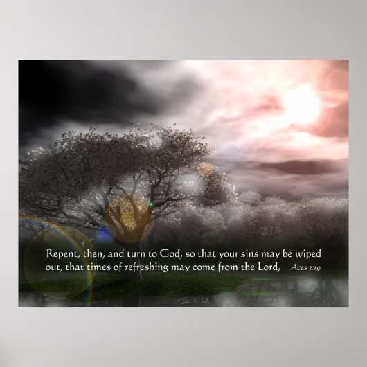 Repent Poster (Voorkant)