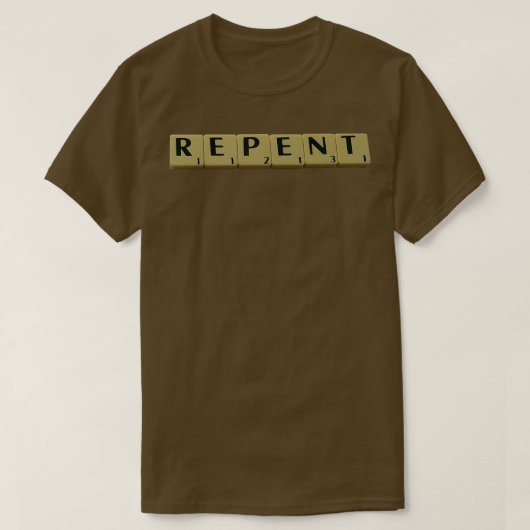 Repent T-shirt (Design voorkant)