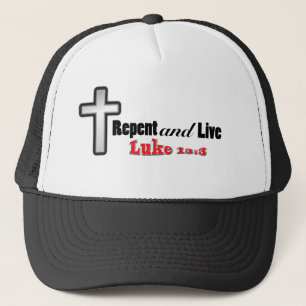 Repent Trucker Hat Pet