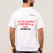 REPENT:, verander je geest ten goede, hartstikke.. T-shirt (Achterkant)