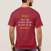 Repent! Voor het koninkrijk der Hemden is het een  T-shirt (Achterkant)