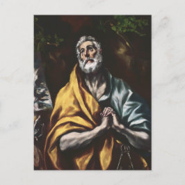 Repentant Saint Peter van El Greco Briefkaart
