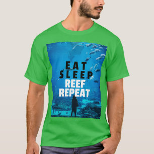 REPETERS VOOR EAT-SLAAPREEF T-SHIRT