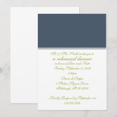 repetitie binnenuitnodiging kaart (Voorkant / Achterkant)