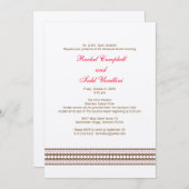 repetitie binnenuitnodiging kaart (Voorkant / Achterkant)