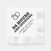 repetitie diner | 24 uur en tellen servet (Voorkant)