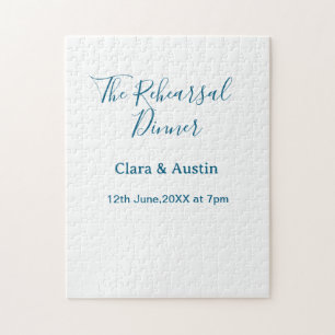 Repetitie diner de avond ervoor eenvoudig minimaal legpuzzel