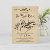 Repetitie diner, de avond voor de uitnodiging (Staand voorkant)