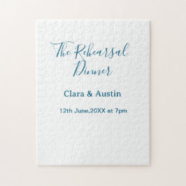 Repetitie diner de avond voor eenvoudig minimaal m legpuzzel