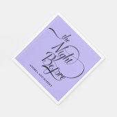 Repetitie diner de avond voor papieren servet (Hoek)