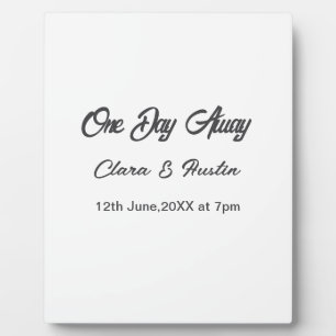 Repetitie diner één dag voor de bruiloft fotoplaat