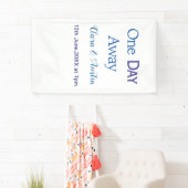 Repetitie diner één dag voor de bruiloft spandoek (Insitu)