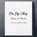 Repetitie diner één dag voor middernacht naam da fotoplaat<br><div class="desc">ontwerp</div>