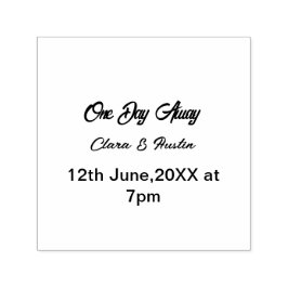 Repetitie diner één dag voor middernacht naam da  zelfinktende stempel