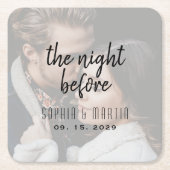 Repetitie Diner Foto Onderzetter (Voorkant)