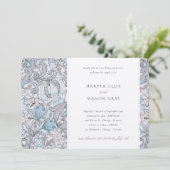 Repetitie diner Golden Lily Elegant Morris Kaart (Staand voorkant)