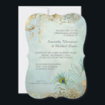 Repetitie Diner Goud Blad Peacock Veer Elegant Kaart<br><div class="desc">Ontworpen voor een chique repetitie diner feest voor een speciale bruid en bruidegom, ontworpen om te worden verzonden van de ouders van de bruidegom. Dit bruiloft uitnodiging collectie is een modern handbeschilderd afbeelding in een regentschap, oude Hollywood glamtijd tijdperk elegantie. Het is een handgeschilderd, origineel kunstwerk van Audrey Jeanne Roberts...</div>